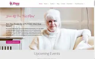 Theathenanetwork.com Screenshot 2024-07-04 22:38:04