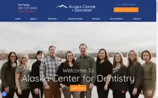 Alaskacenterfordentistry.com Screenshot 2024-05-15 10:51:03