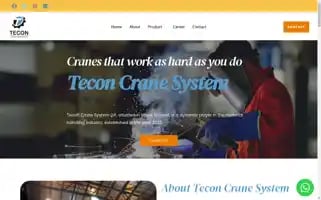 Teconcranesystemllp.com Screenshot 2024-05-29 10:56:10