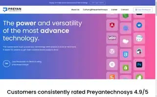 Preyantechnosys.com Screenshot 2024-06-16 08:22:24