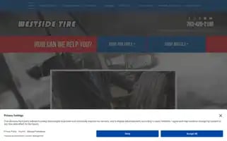 Westsidetire.net Screenshot 2024-05-15 01:59:43