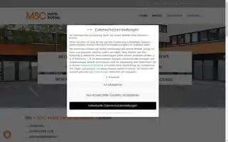 Msc-hotel.at Screenshot 2024-04-25 20:25:49