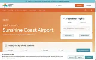 Sunshinecoastairport.com.au Screenshot 2024-06-28 04:53:22