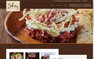 Sidneystreetcafestl.com Screenshot 2024-07-01 09:45:28