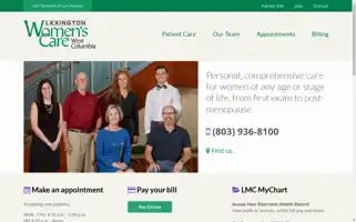 Lexingtonwomenscarewestcolumbia.com Screenshot 2024-05-16 05:41:52