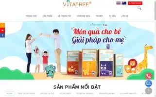 Vitatree.com.vn Screenshot 2024-06-27 10:04:08