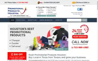 Rushpromotionalproductshouston.com Screenshot 2024-05-13 18:51:37