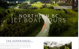 Northernbcjetboattours.ca Screenshot 2024-04-25 14:25:02