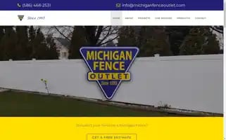 Michiganfenceoutlet.com Screenshot 2024-05-12 22:46:18