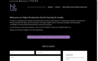 Videoproductionnortheast.co.uk Screenshot 2024-07-06 19:31:17