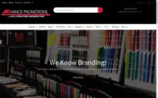 Advancepromotions.com Screenshot 2024-05-08 10:22:51
