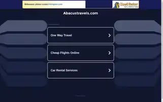Abacustravels.com Screenshot 2024-04-16 12:35:27