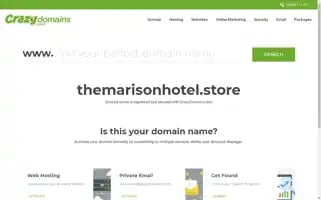 Themarisonhotel.store Screenshot 2024-04-25 16:44:47