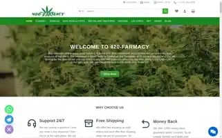 420-pharmacy.com Screenshot 2024-05-23 18:17:38