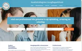Kwaliteitsregisterhoogbegaafdheid.nl Screenshot 2024-07-09 22:54:53