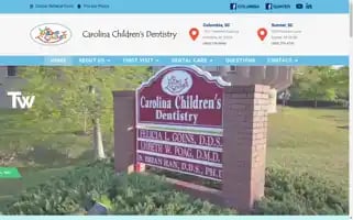 Carolinachildrensdentistry.com Screenshot 2024-06-17 18:06:02