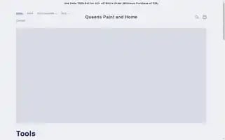 Queenspaintandhome.store Screenshot 2024-05-03 18:10:11