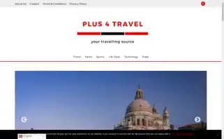 Plus4travel.com Screenshot 2024-04-22 13:28:36