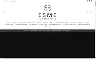 Esmefurnishings.co.uk Screenshot 2024-04-27 11:46:38