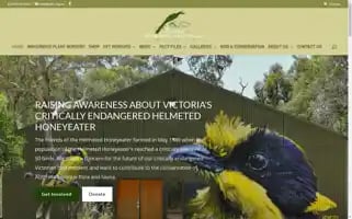 Helmetedhoneyeater.org.au Screenshot 2024-06-30 15:12:40
