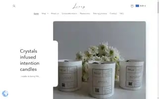 Liveycandles.com Screenshot 2024-04-27 11:24:40