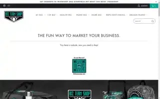 Bizteamshop.com Screenshot 2024-04-16 15:14:29