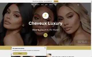 Cheveuxluxury.com Screenshot 2024-05-05 10:50:21
