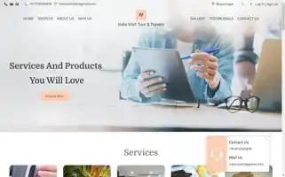 Indiavisittourandtravels.com Screenshot 2024-04-17 08:52:51