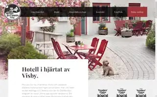 Clemenshotell.se Screenshot 2024-04-17 07:05:14