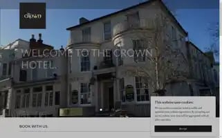 Thecrownhotelryd.com Screenshot 2024-04-18 08:55:19