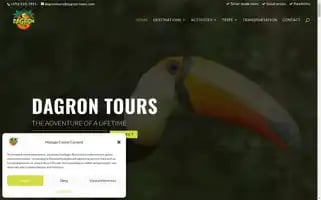 Dagron-tours.com Screenshot 2024-04-16 18:21:19
