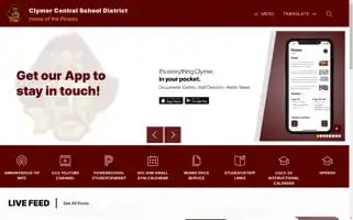 Clymercsd.org Screenshot 2024-07-07 09:15:59