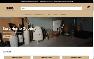 Surehomegoods.com Screenshot 2024-05-02 05:19:46