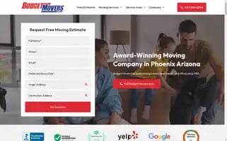 Budgetmoversaz.com Screenshot 2024-05-15 15:50:21