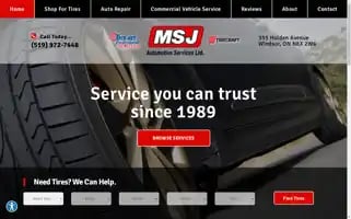 Msjautomotive.com Screenshot 2024-05-13 00:51:15