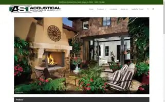 Acousticalspecialties.com Screenshot 2024-07-05 17:56:38