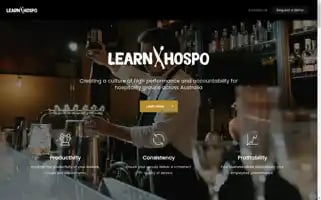 Learnhospo.com.au Screenshot 2024-06-15 06:30:14