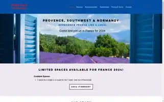 Petitstoursenfrance.co.nz Screenshot 2024-04-15 18:44:08