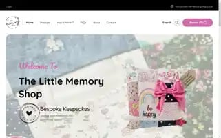 Thelittlememoryshop.co.uk Screenshot 2024-05-20 22:13:17