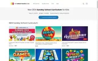 Sundayschool.store Screenshot 2024-06-15 13:54:51