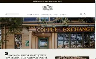 Thecoffeeexchange.com Screenshot 2024-05-05 16:46:21