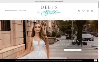 Debisbridal.com Screenshot 2024-05-15 19:35:19