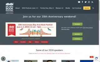 Baybookfest.org Screenshot 2024-07-01 20:53:40