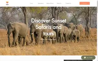 Sunsetsafarisandtours.com Screenshot 2024-04-25 05:43:18