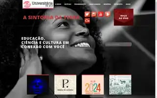 Radiouniversitariafm.com.br Screenshot 2024-07-09 17:46:13