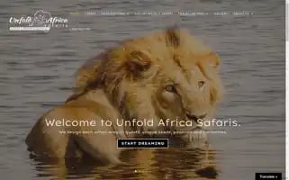 Unfoldafricatravel.com Screenshot 2024-04-26 06:50:53