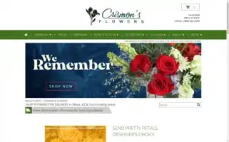 Mesaazflowershop.com Screenshot 2024-05-16 07:40:15
