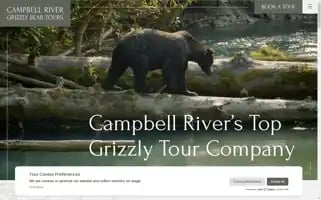 Campbellrivergrizzlybeartours.com Screenshot 2024-04-17 07:49:40