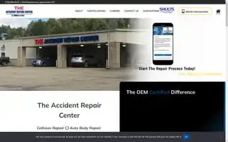 Theaccidentrepaircenter.com Screenshot 2024-06-18 16:16:01
