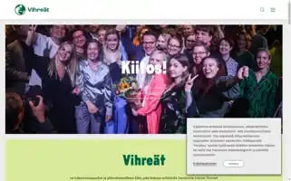 Vihreat.fi Screenshot 2024-06-16 14:08:18